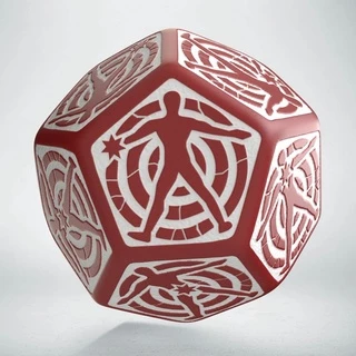 Dado RPG - D12 dado de localização de acerto