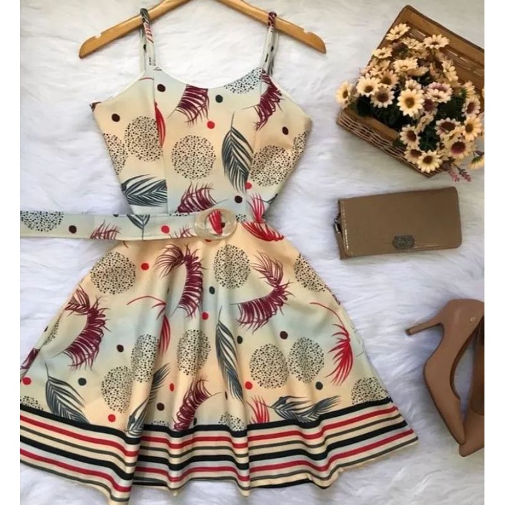 Vestidos clearance rodados estampados