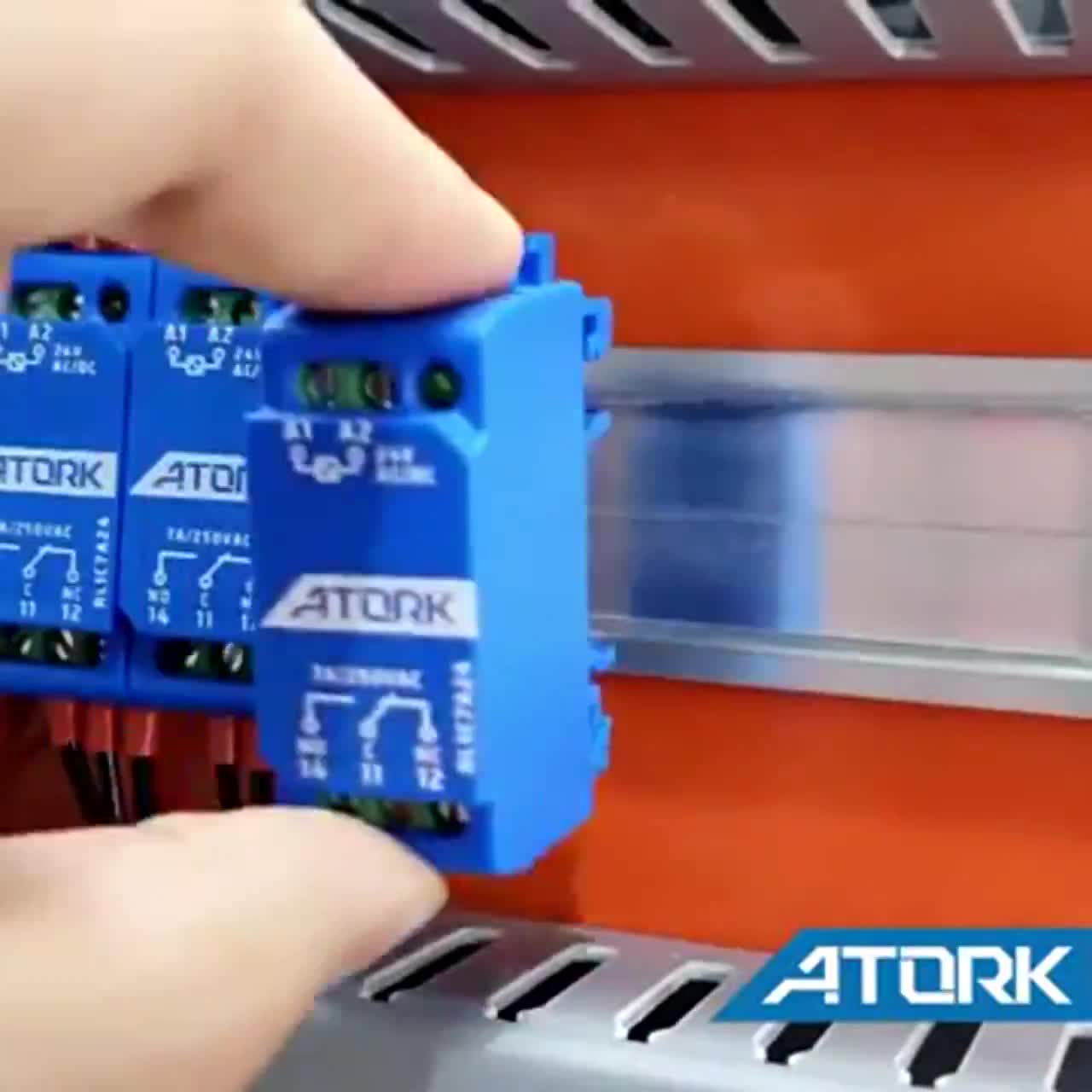 10 Relé Interface Acoplador Atork, 5V,12V, 24V, 127V, 220V | Shopee Brasil