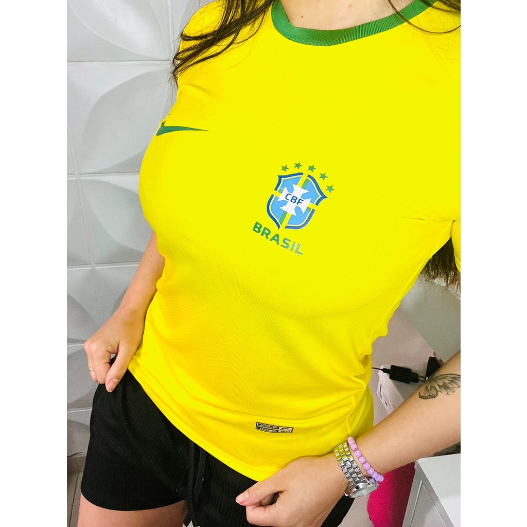 Camiseta Casual Cropped Academia Fitness Club Preto- na Loja Overfame