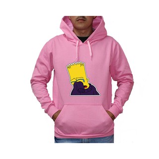 Moletom Canguru Unissex Blusa Bart Simpsons Triste (, P) em