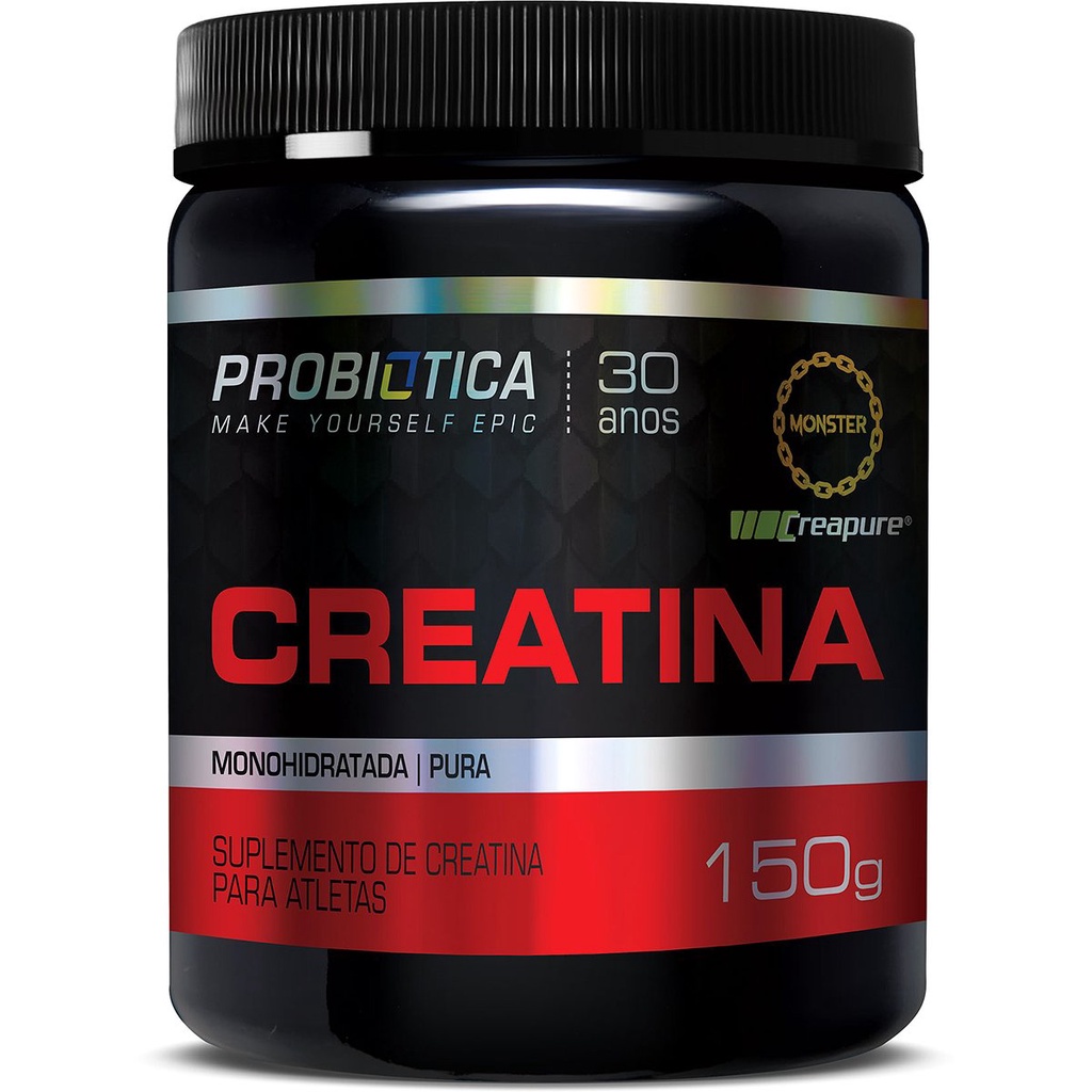 Creatina Creapure 150g - Probiotica | Shopee Brasil