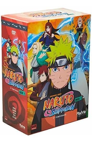 Dvd Box Naruto Shippuden - 1ª Temporada Box 3 4 Discos - Playarte