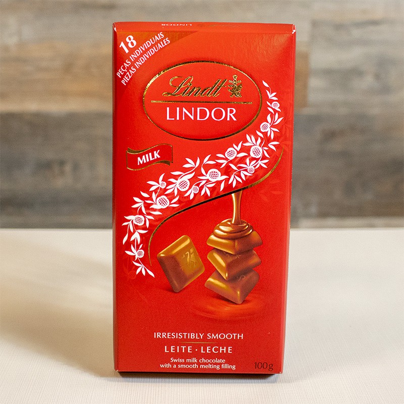 Chocolate ao Leite Suíço Lindt Lindor Milk 100 g