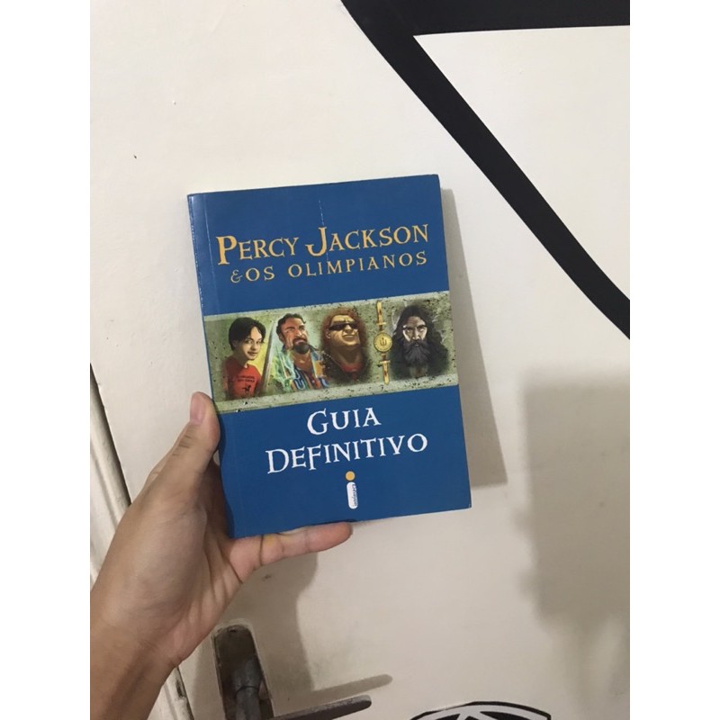 LIVRO GUIA DEFINITIVO PERCY JACKSON Shopee