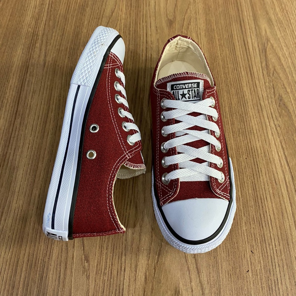 Tênis All Star Branco Cano Baixo, Tênis Feminino All Star Usado 87026269