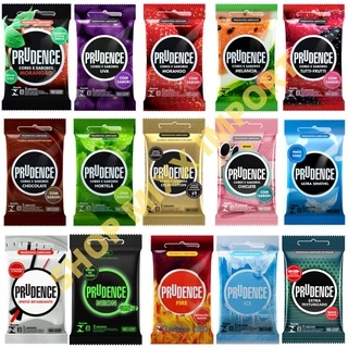 Preservativo Camisinha  Pacote 3 unidades PRUDENCE - SEX SHOP em Oferta na Shopee