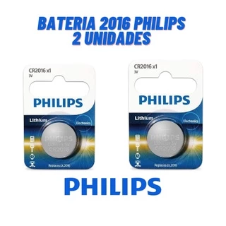 Bateria 2016 Philips Cr2016 2 Unidades
