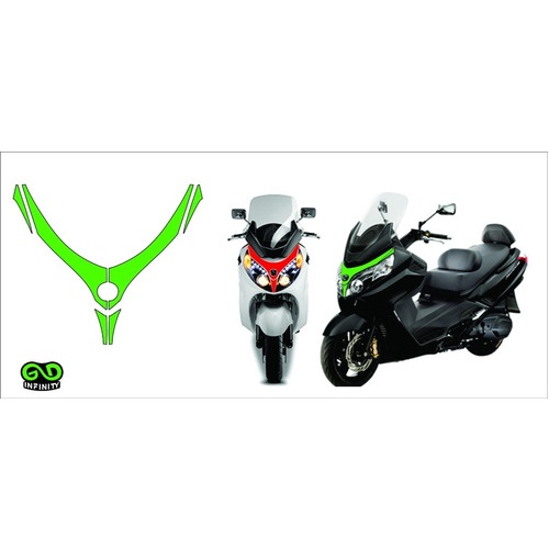 Kit Adesivo Máscara De Farol Maxsym 400i + Brinde | Shopee Brasil