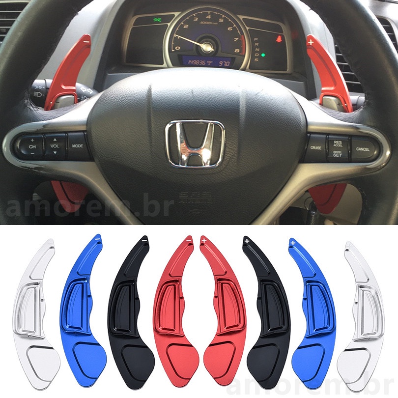 Paddle Shift Em Volante Para Honda City Civic CRV Fit