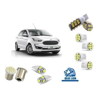 Kit Lampada Led Ford Ka 2014 A 2020 Super Branca