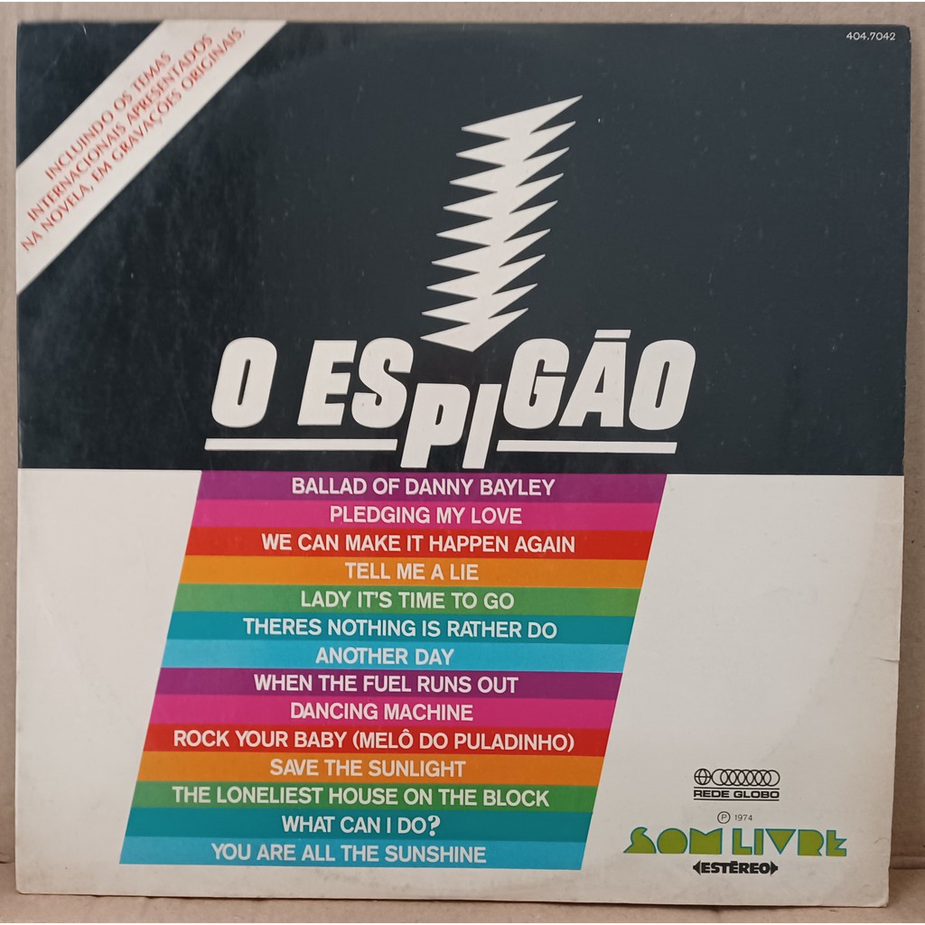 Vôo Livre - Caiobá FM - Coletânea Pop Internacional - (Vinil