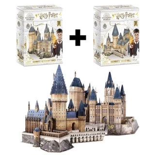 Quebra cabeça 3D puzzle Castelo Hogwarts harry potter 430 peças