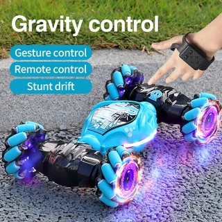 Controle Remoto De Manobra 4wd Relógio De Gesto Deformação De Indução Twist Climbing Car Toys