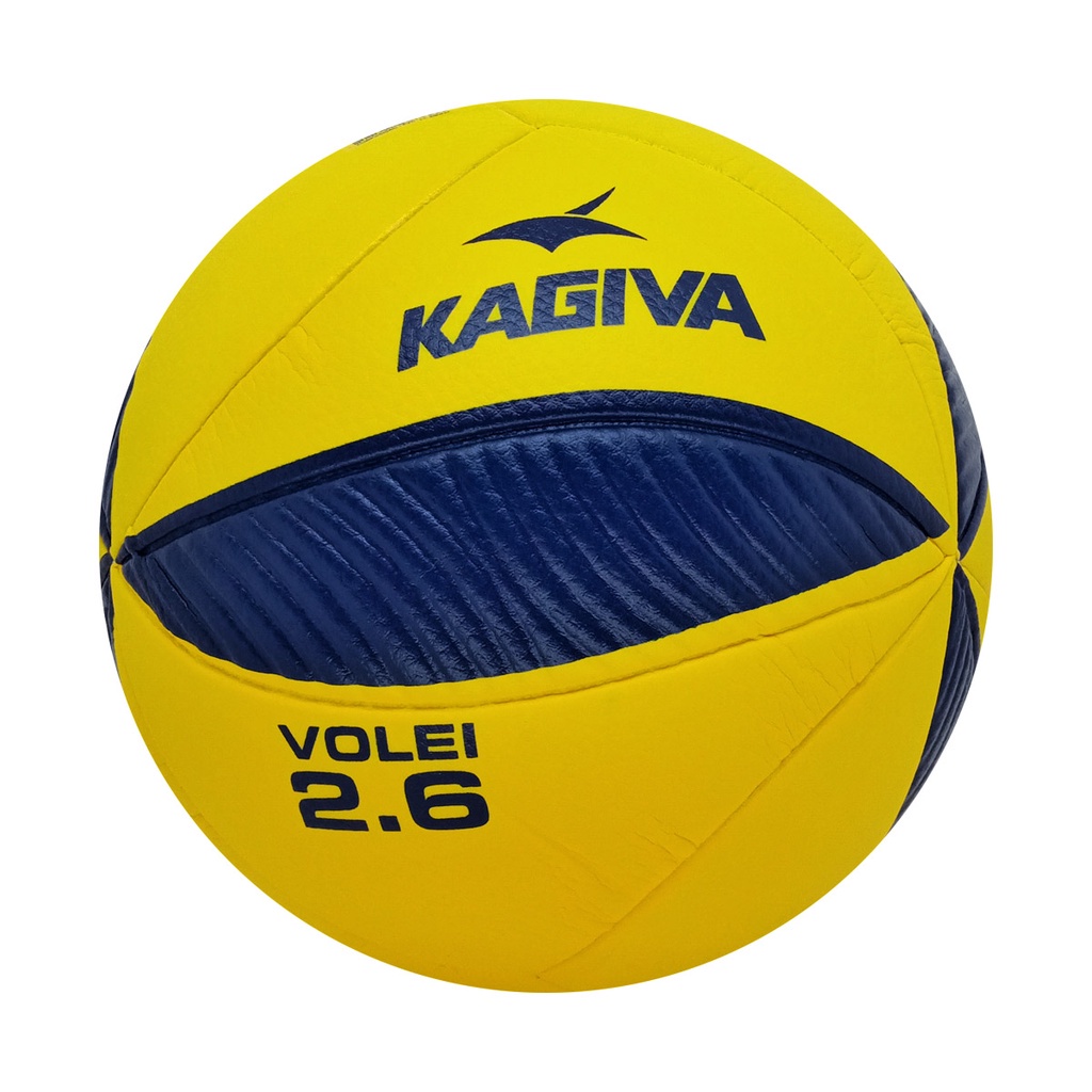 Acervo Esportivo - Bola Handebol Kagiva Feminina K2 Pró Costurada Amarelo+ Preto