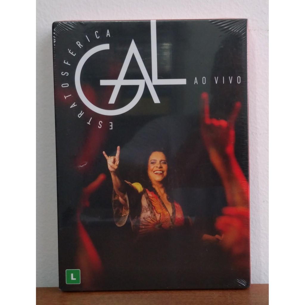 DVD Gal Costa: Estratosférica ( Ao Vivo ) Lacrado | Shopee Brasil