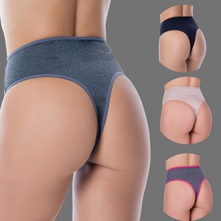 KIT 5 calcinha COS ALTO fio-dental power fitness modeladora segura barriga lingerie