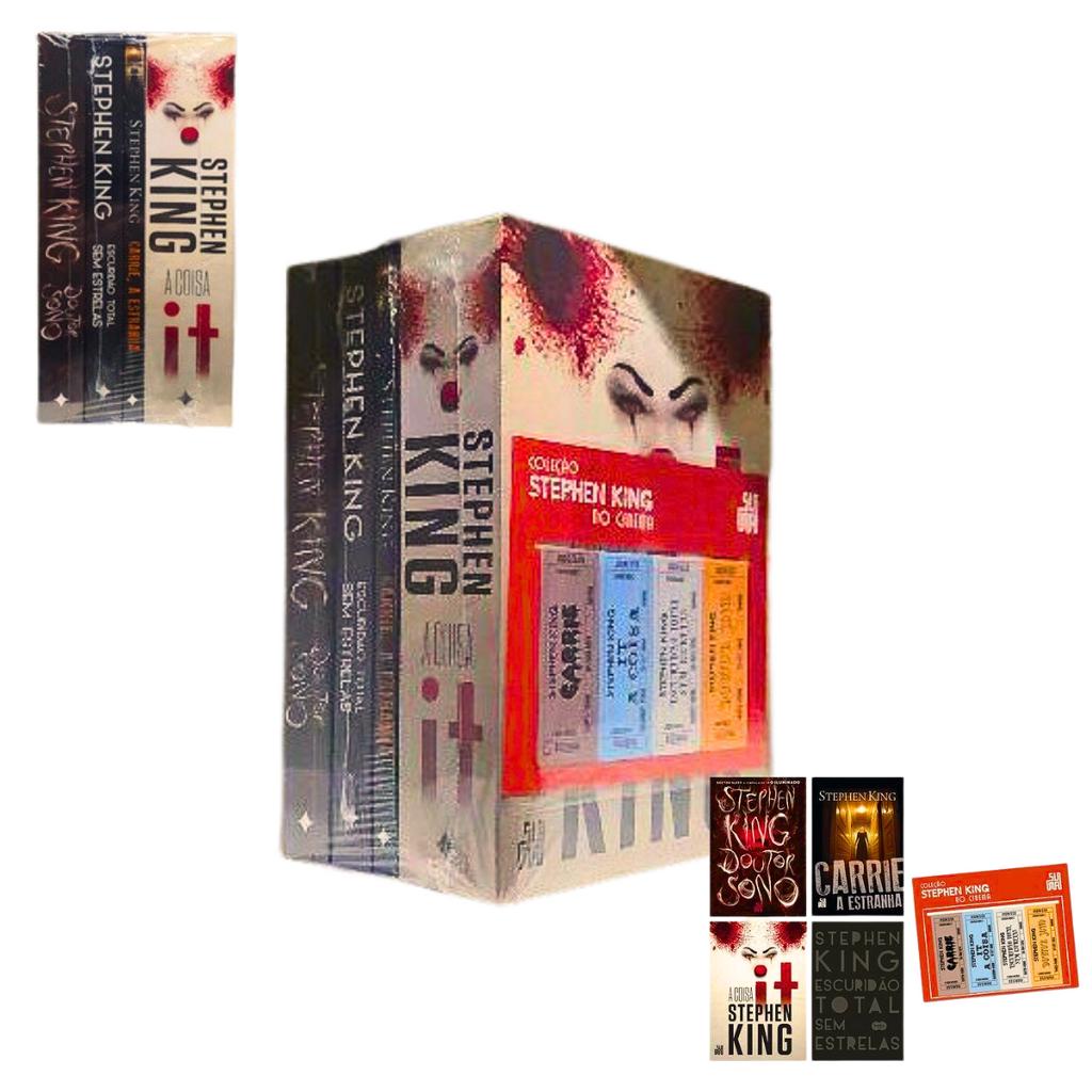 Kit 7 livros! ficção em INGLÊS - Percy Jackson, Dan Brown, Stephen King e  outros
