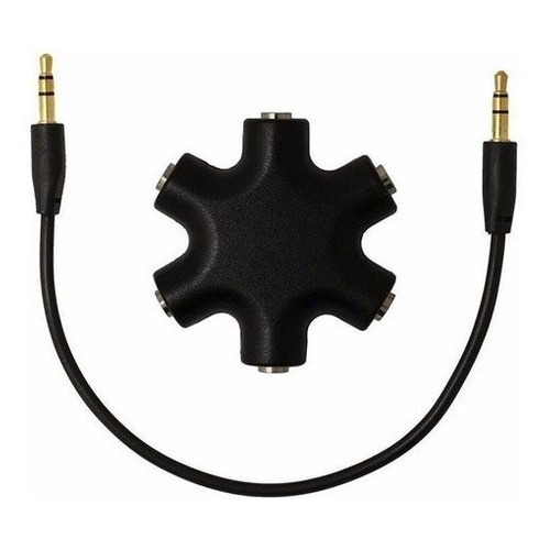 Adaptador Multiplicador Splitter Pino P2 Para 5 Saídas