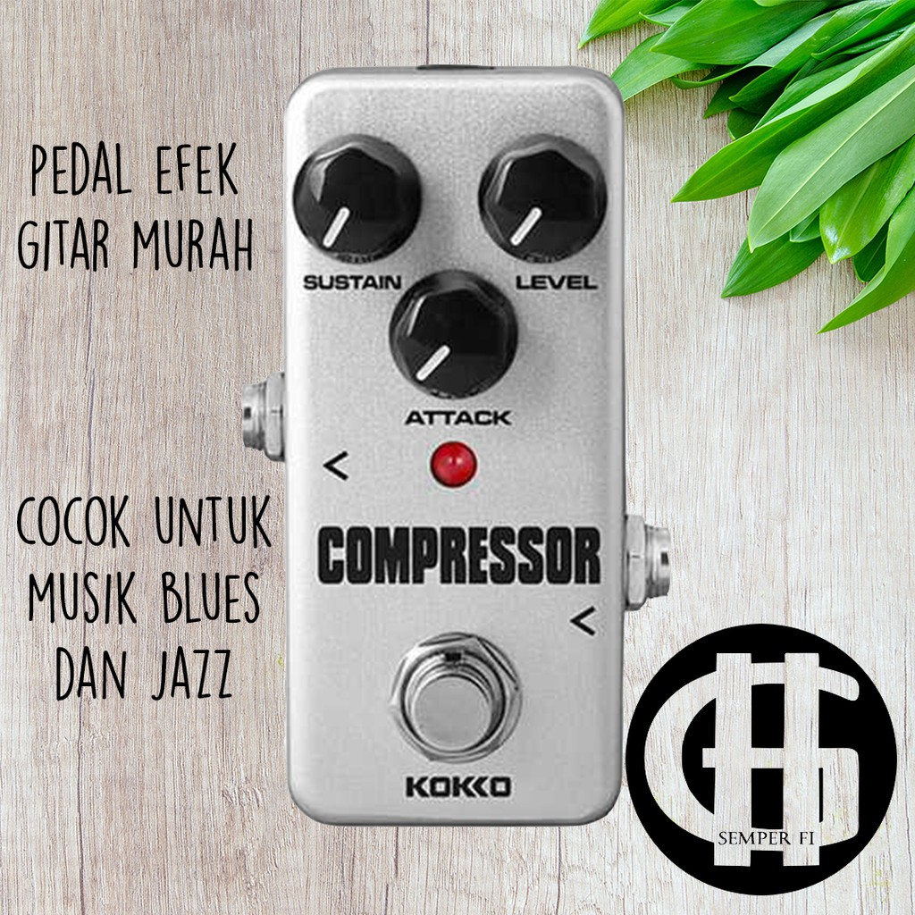 Kokko compressor Pedal De Efeito Verdadeiro Bypass - CFP2
