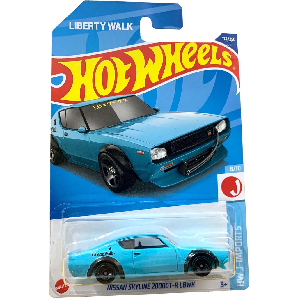 Hot Wheels - Nissan Skyline 2000GT-R Liberty Walk - HCW32