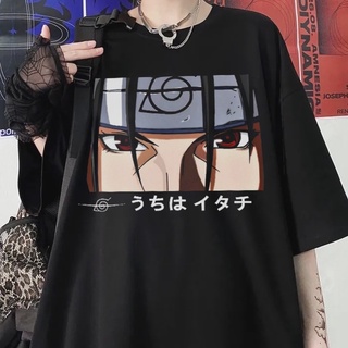 Camiseta masculina Preta algodao Nuvem Vermelha Akatsuki Naruto Arte