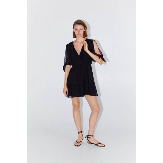 Zara Vestido Plumeti Casilda Vestido Mini Plumeti Dress Zara Vestido Mini  Plumeti