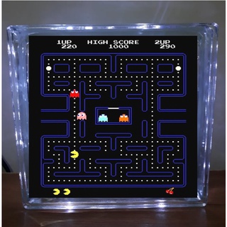 Luminária Pac-Man Doodle - Zecaneka