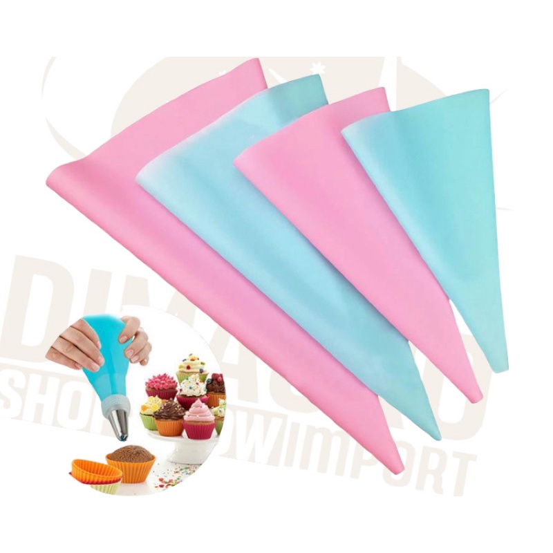 Saco de Confeitar de Silicone Lavável e Reutilizável -Lançam