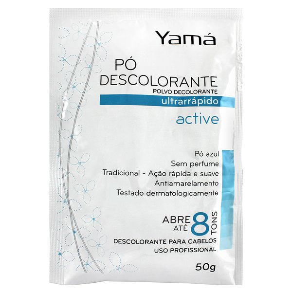 Po para Descolorir Cabelo Tradicional Active Sache de 50g | Shopee Brasil