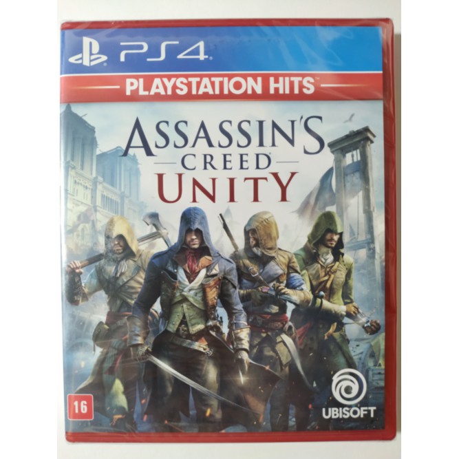 Assassins Creed Unity Ps4 Física 100% Português Lacrado | Shopee Brasil