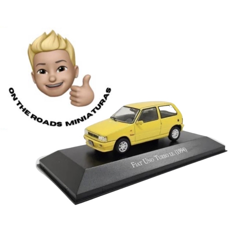 Miniatura Fiat Uno Turbo I E Shopee Brasil