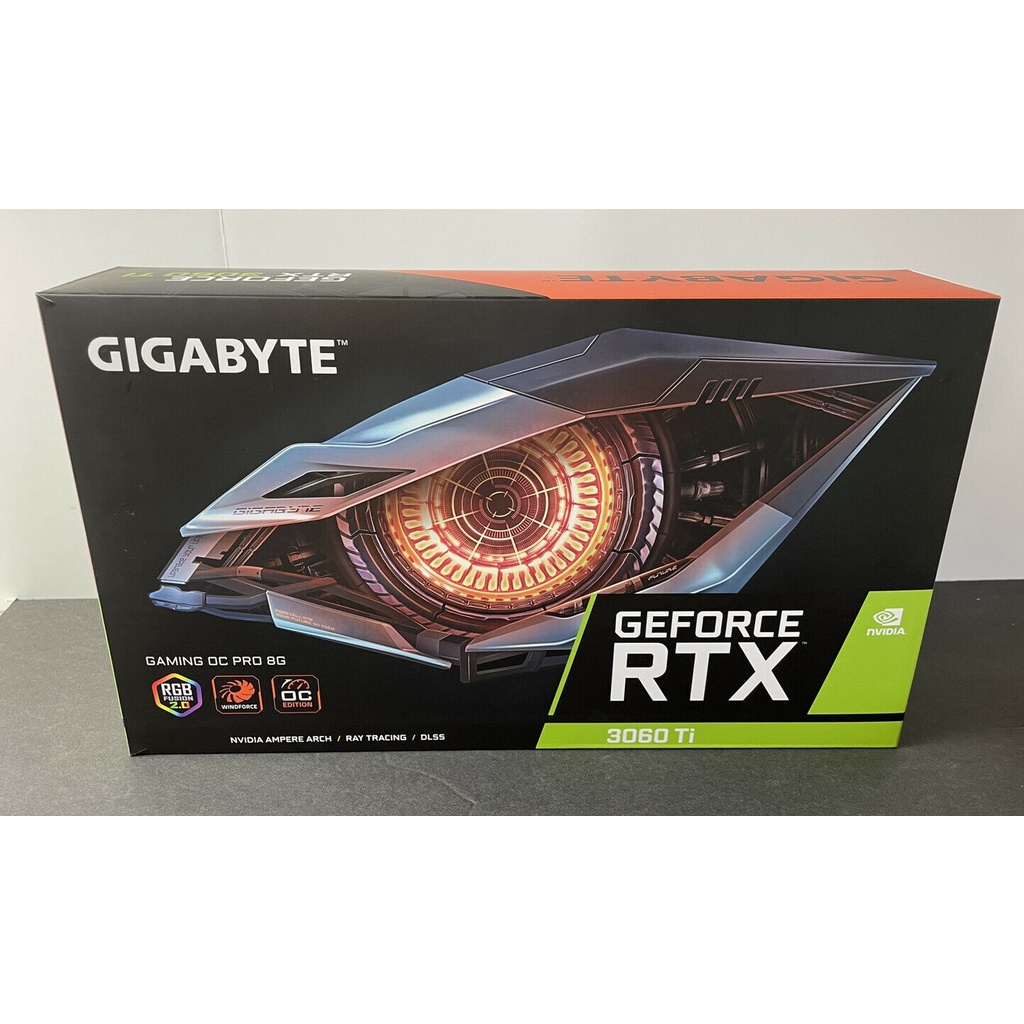 NOVO: GIGABYTE GeForce RTX 3060 Ti Gaming OC 8G GDDR6