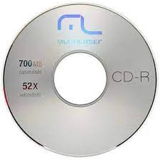 CD-R Multilaser 700mb 80 Minutos Unidade Original Envio Imediato Promoção