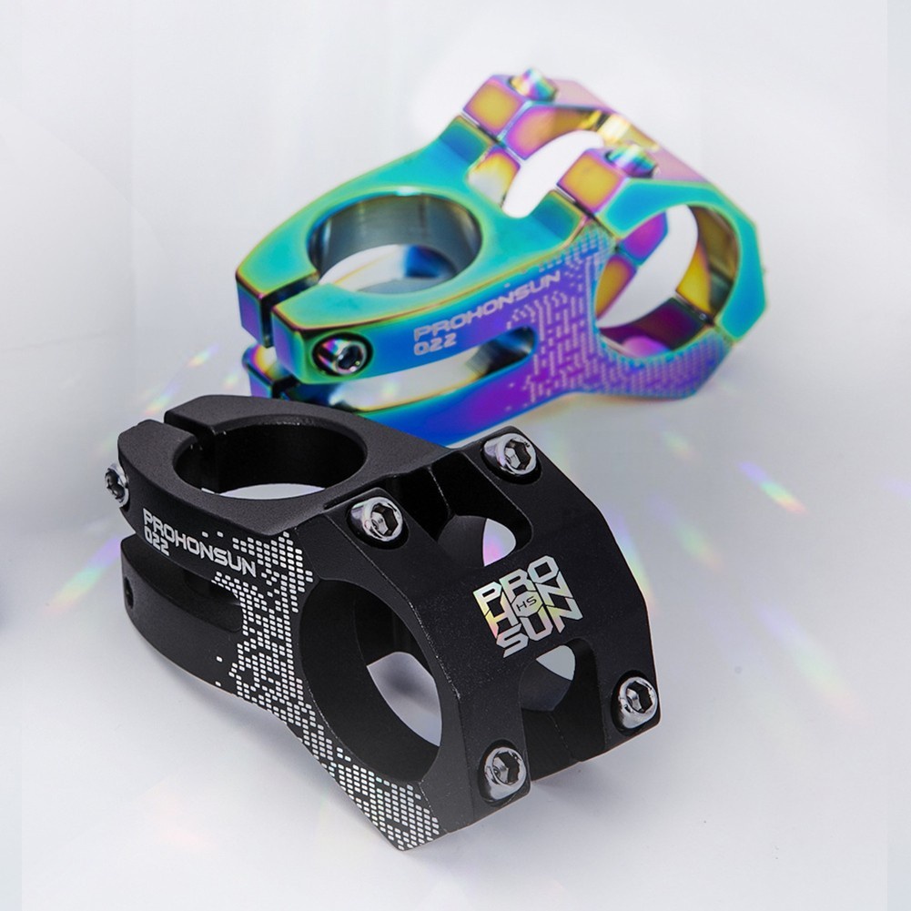 Bicicleta De Mountain Bike Alumínio Colorido Haste De Liga Ultra-Ligeira 31,8 * 45mm