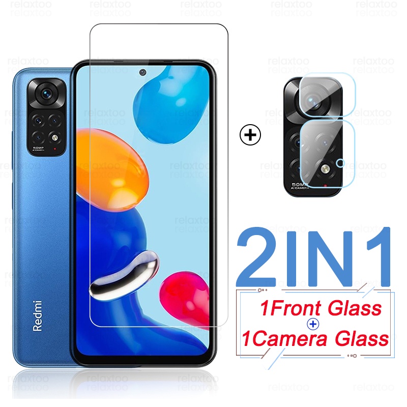 XINYEXIN Trasparente Cover per Xiaomi Redmi Note 11 4G / Redmi Note 11S 4G (6.43), Custodia per Telefono Antiurto con Bordo Colorato, TPU+PC Bumper Crystal Clear Case - Nero