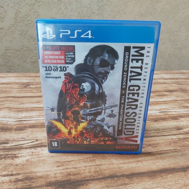 Jogo Metal Gear Solid V : The Definitive Experience - PS4