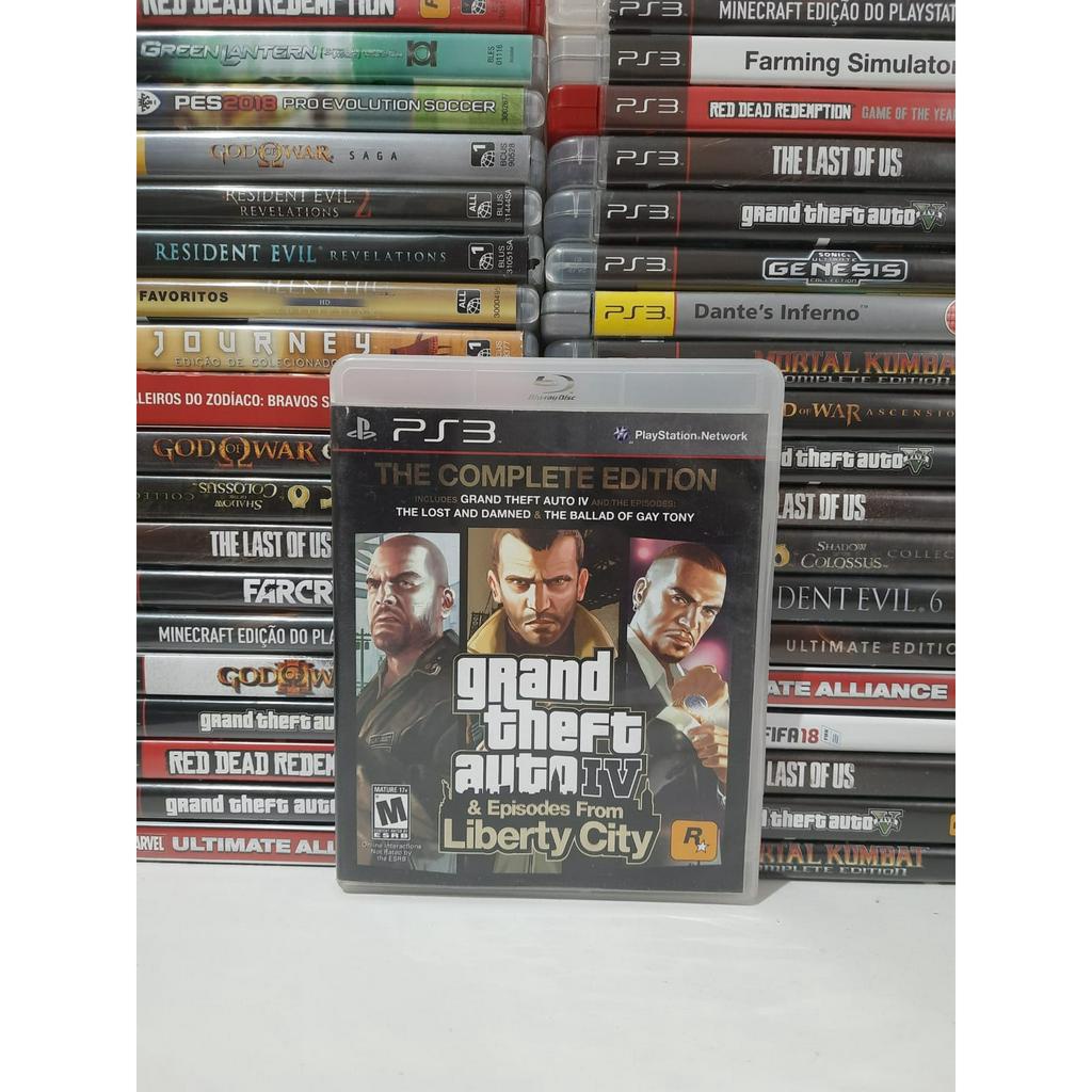 GTA 4 Grand Theft Auto IV Complete Edition - PS3 Midia Física