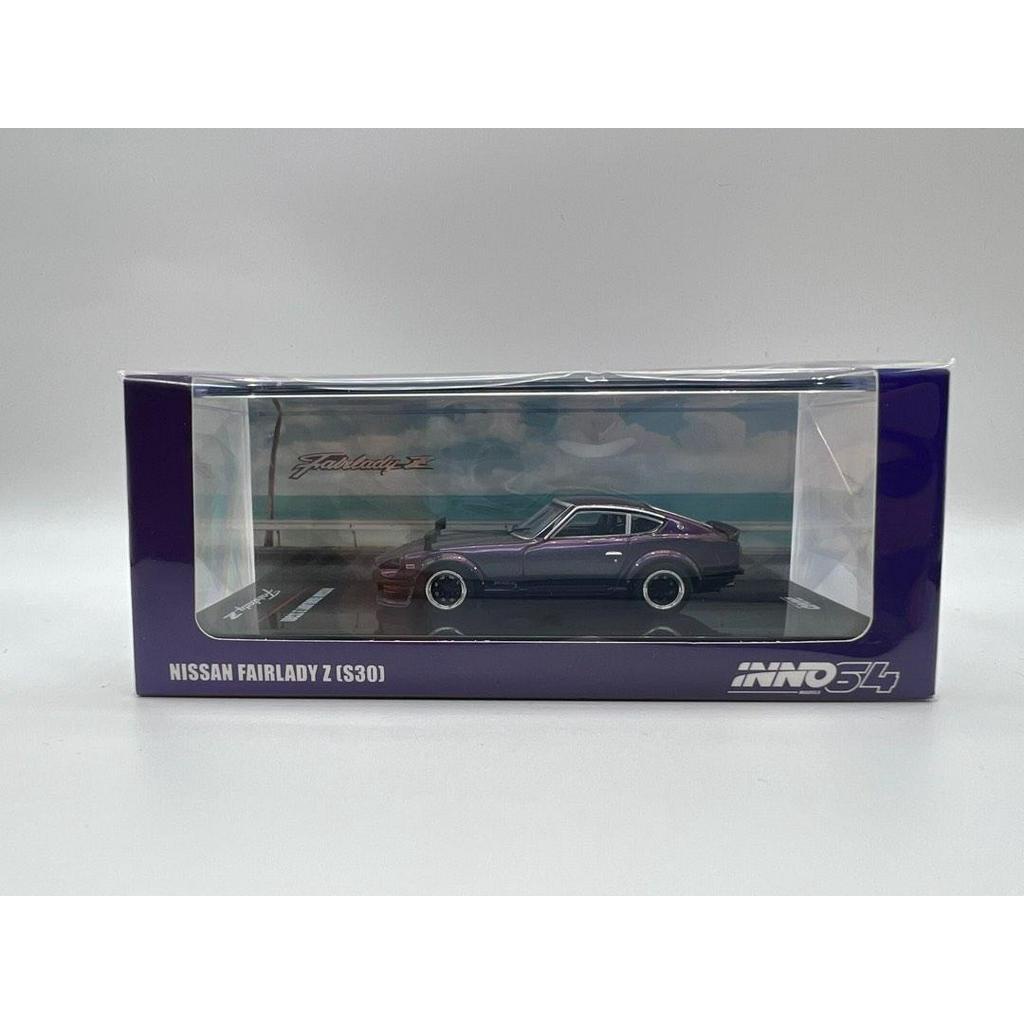 INNO64 INNO Modelo NISSAN FAIRLADY Z Z32 300ZX Roxo MIDNIGHT II 1
