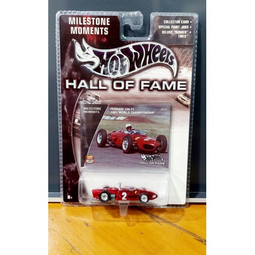 Hot Wheels Formula 1 Ferrari 156 F1 Hall Of Fame Charutinho