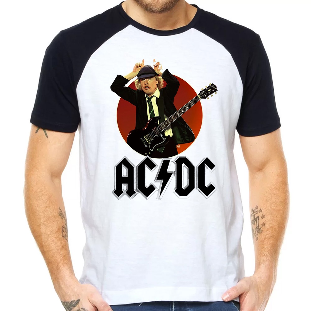 Camiseta discount angus young