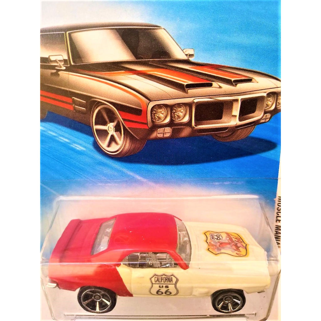 Hot Wheels PONTIAC FIREBIRD 400 1967 Mini Customizada Custom 1b 1