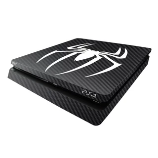 Skin Carbono Ps4 Slim Homem Aranha