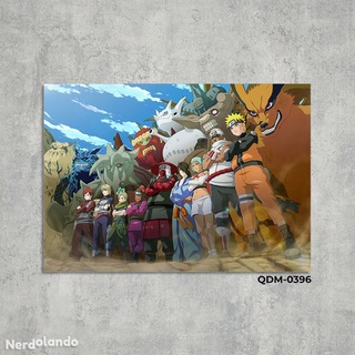 Quadro Decorativo Naruto Shippuden Time 7 Kakashi 23x33cm