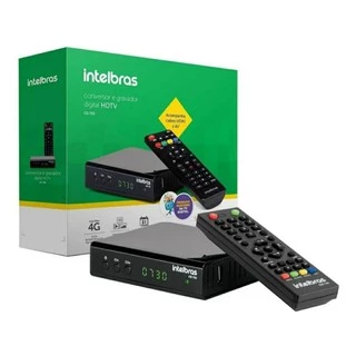 Receptor Conversor Digital Tv Hd E Gravador Usb Intelbras