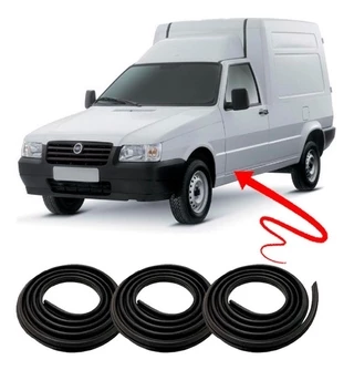 Kit Borrachas De Vedação 2 Portas E Porta Malas Fiat Fiorino