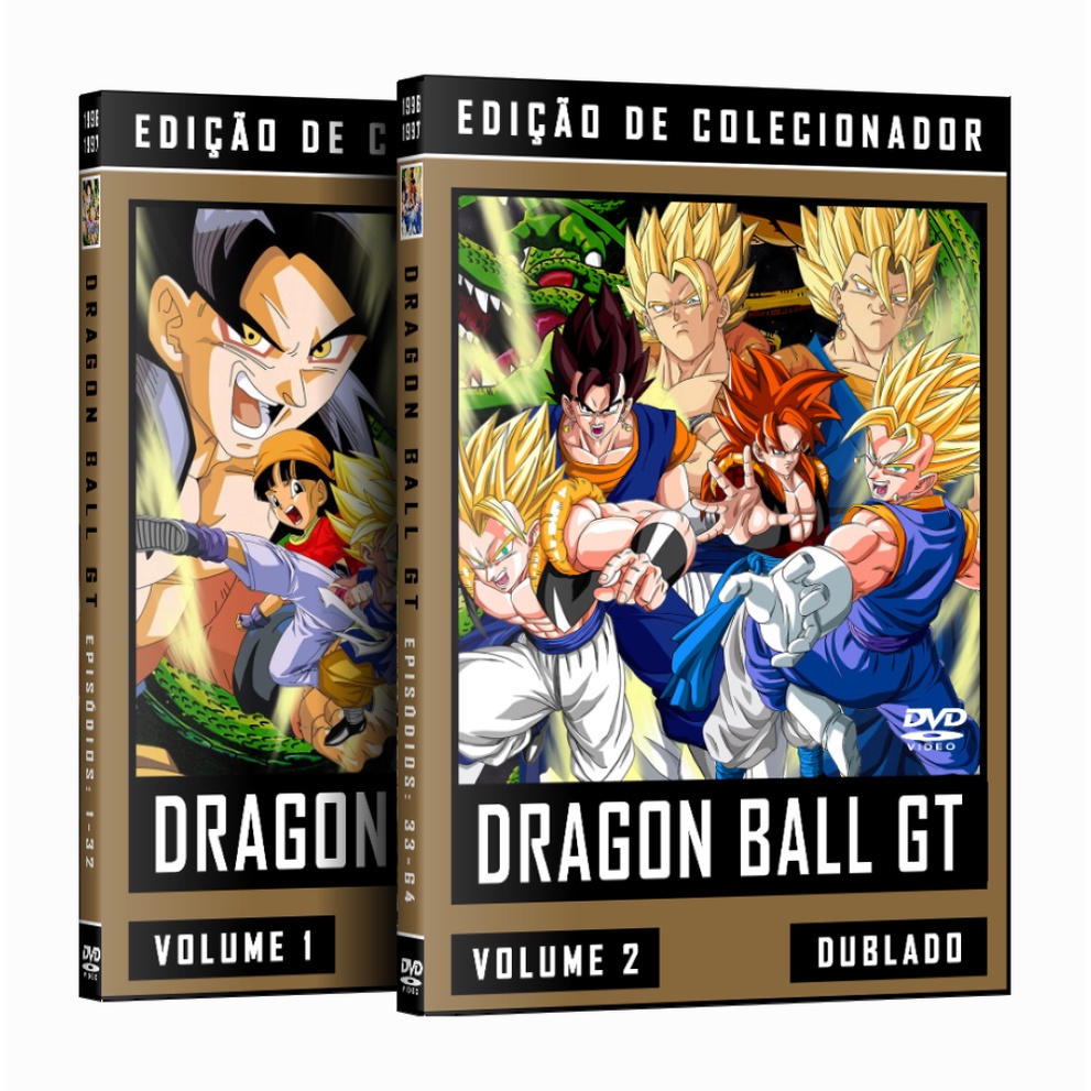 Dragon Ball GT - Série Completa Em Dvd (Dublado) | Shopee Brasil