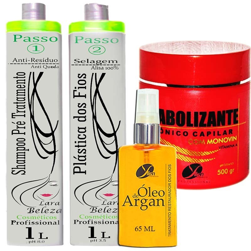 Crescer Cabelo Selagem Alisa O Cabelo Blindagem Capilar | Shopee Brasil