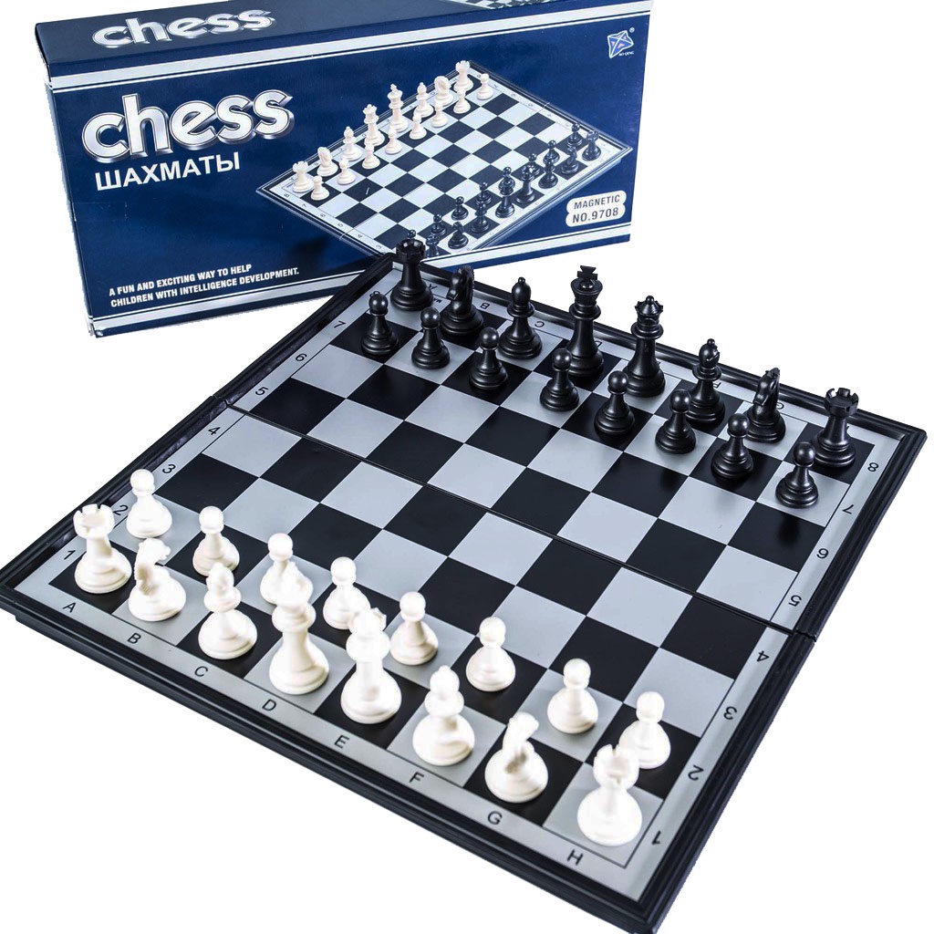 Jogo De Xadrez 2 Em 1 Chess Set 8508-2