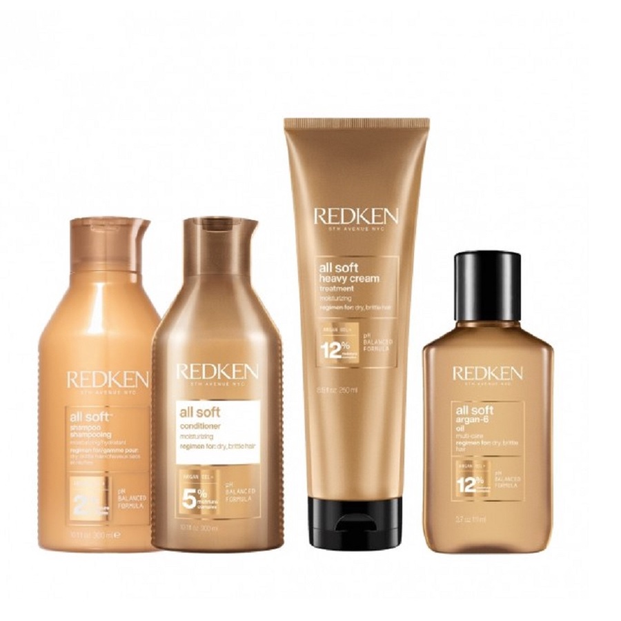 Kit Redken All Soft Heavy Argan-6 (4 Produtos) | Shopee Brasil